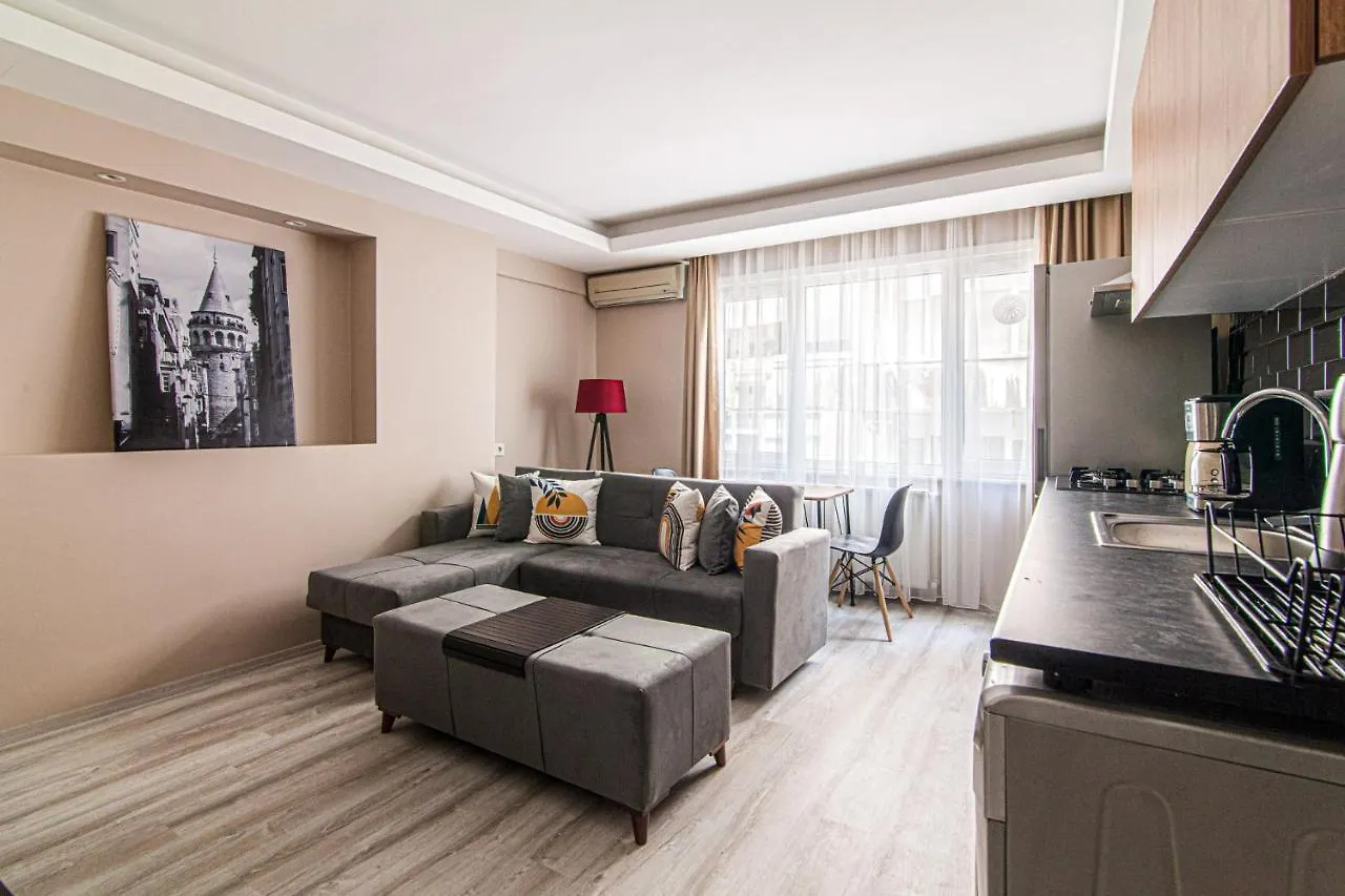 Central Flat Near Taksim Square With Balcony Estambul 0*,